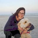 Holly on the beach thumbnail